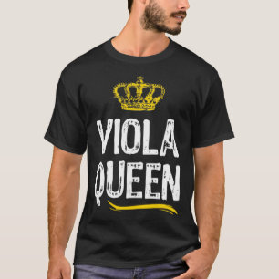 Camiseta Viola Queen Women Girls Player Violista Legal