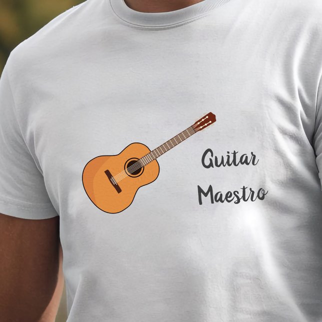 Camiseta Violão (Acoustic Guitar T-Shirt)