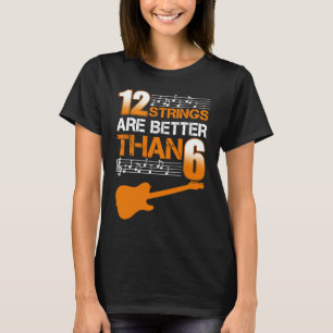 Camiseta Violão 12 Cordas São Melhores Que 612