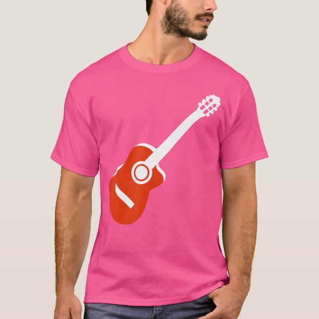 Camiseta Violão acústico (Frente)