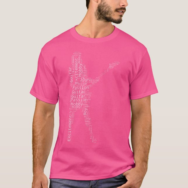 Camiseta Violão Acústico Masculino (Frente)
