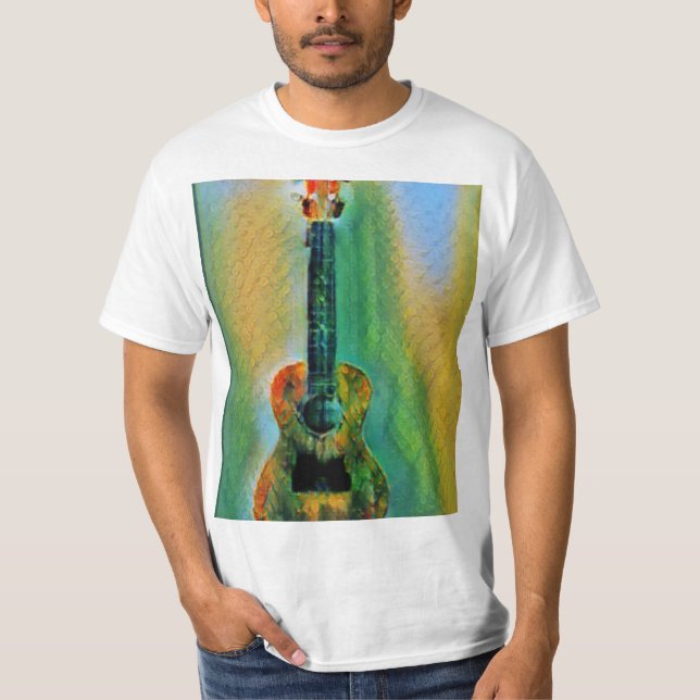 Camiseta Violão Bass Bonito (Frente)