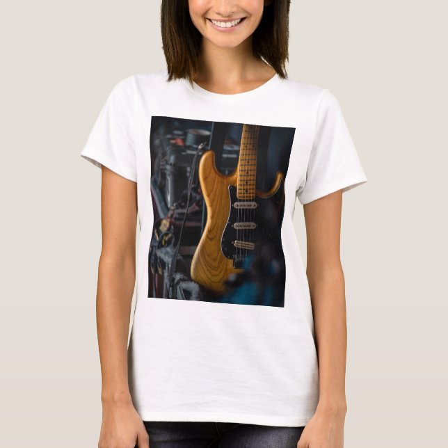 Camiseta Violão bonito (Frente)