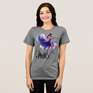 Camiseta violão-camiseta-mulher