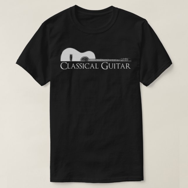 Camiseta Violão Clássico (Frente do Design)