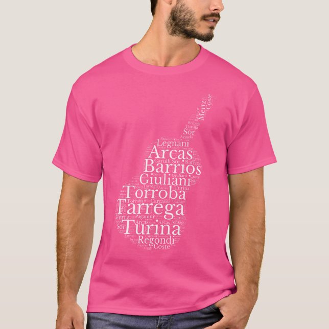 Camiseta Violão Clássico (Frente)