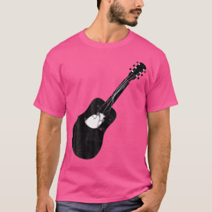 Camiseta Violão - Coração De Cordas De Violão Acústico