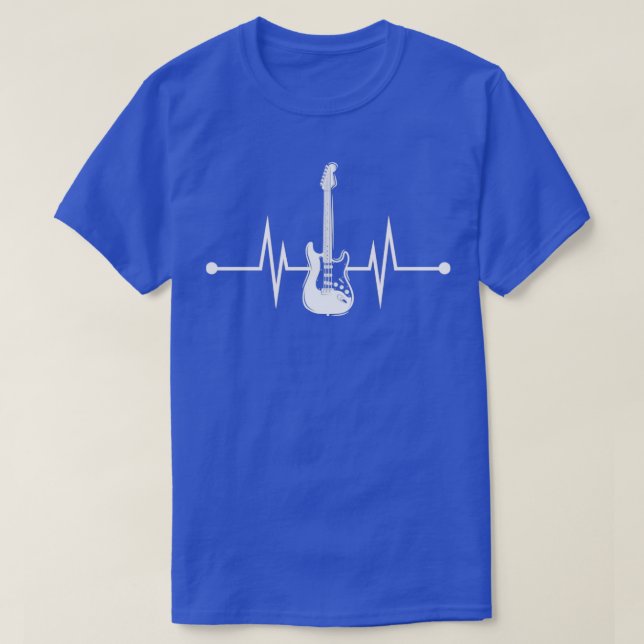 Camiseta Violão de Bass de Pulsação (Frente do Design)