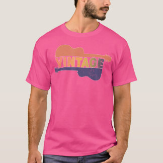 Camiseta Violão de Instrumentos Musicais Vintage