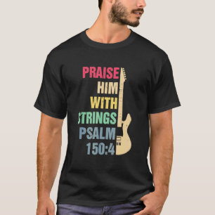 Camiseta Violão - Elogia-O Com Cordas T Salm 150 4 Ch