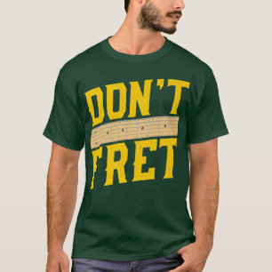 Camiseta Violão Engraçado Não Fret Vintage Music 746