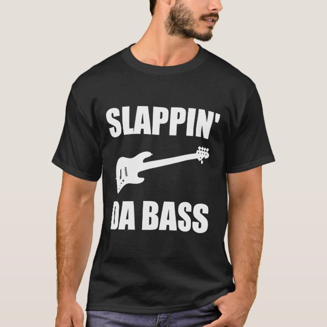 Camiseta Violão Slappin Da Bass (Frente)