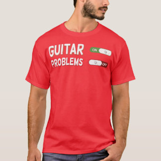 Camiseta Violão Sobre Problemas Desligado
