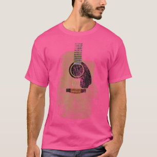 Camiseta Violão Vintage - Violão Acústico Desapontado Guita