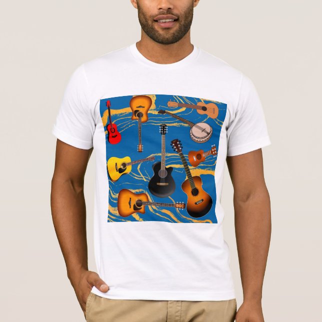 CAMISETA VIOLÃOS ACÚSTICOS (Frente)