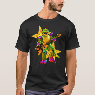 Camiseta Violência de Segurança - Montgomery Gator Essenc