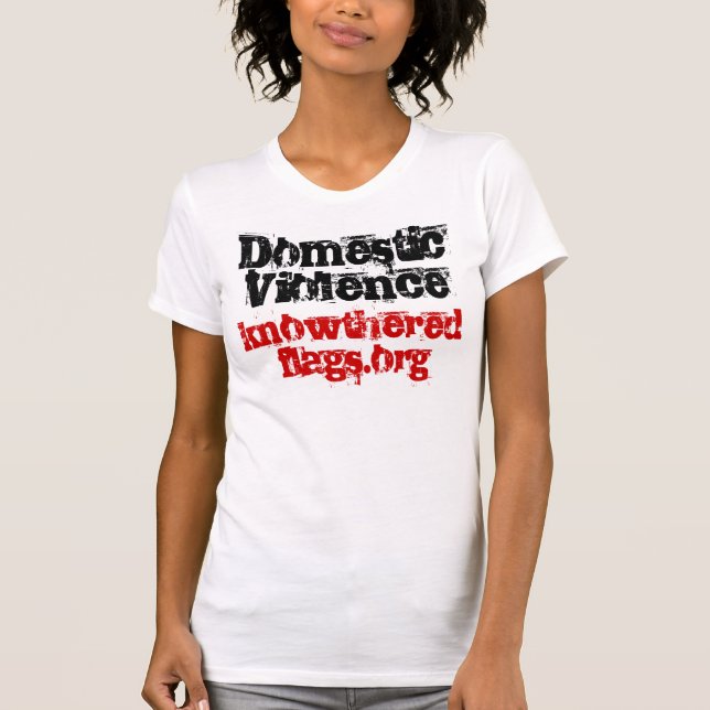 Camiseta Violência doméstica (Frente)