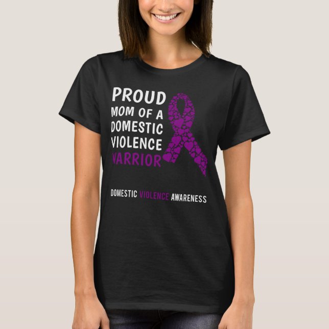 Camiseta Violência Doméstica Mãe (Frente)