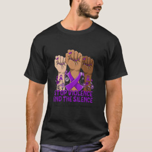 Camiseta Violência Doméstica Sensibilização Para A Violênci