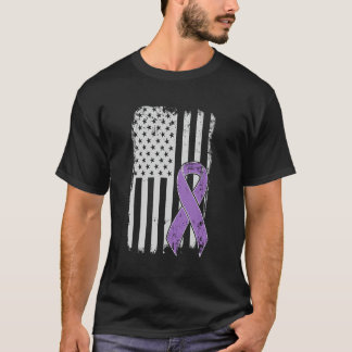 Camiseta Violência Doméstica Sensibilização Patriótica dos 