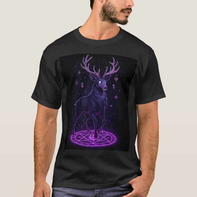 Camiseta Violet Deer Spell (Frente)