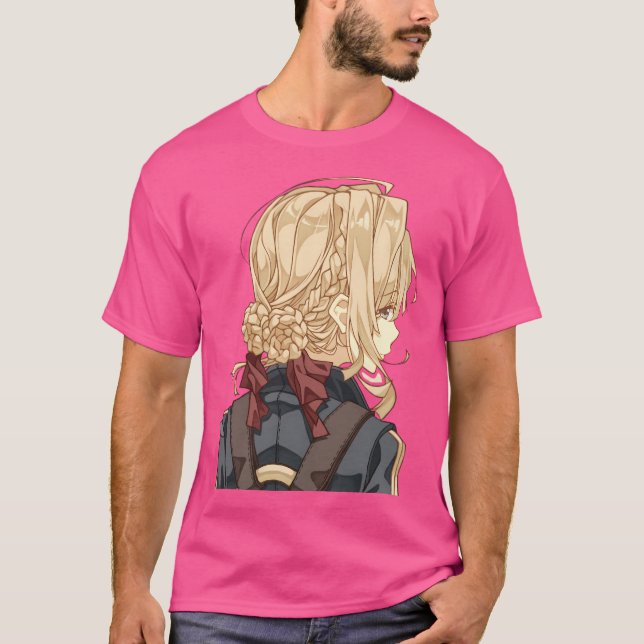Camiseta Violet Evergarden Belo Design de Animes (Frente)