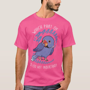 Camiseta Violet Indian Ringneck Aaaa
