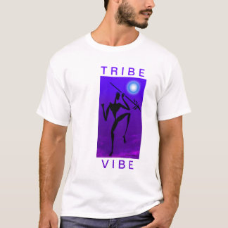 Camiseta Violeta da IMPRESSÃO do TRIBO