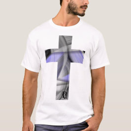 Camiseta Violeta de Lavanda de Tendência de Camisa-T