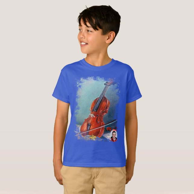 Camiseta Violín (Frente Completa)