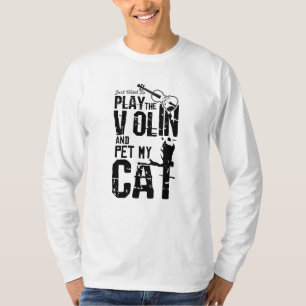 Camiseta Violin Cat