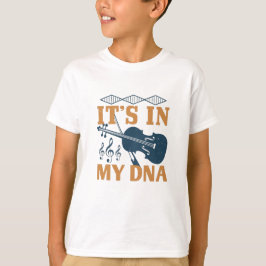 Camiseta Violin - Está no meu DNA