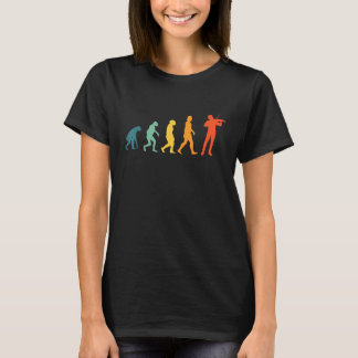 Camiseta Violin Evolution Retro Violins Vintage Violinista