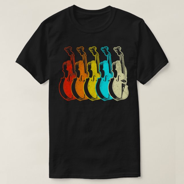 Camiseta Violin Fiddle (Frente do Design)