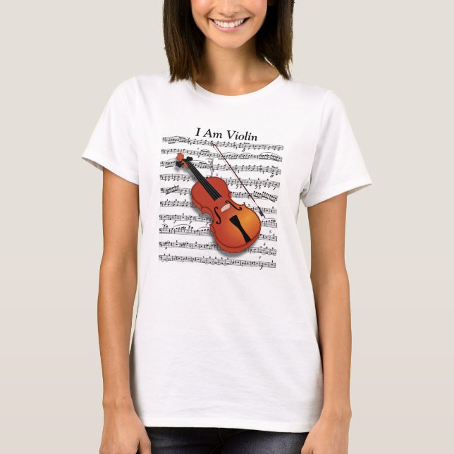 Camiseta Violin Lover_ (Frente)
