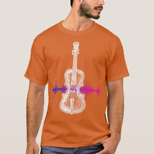 Camiseta Violin Music Sound Wave