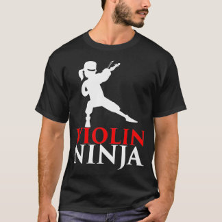 Camiseta Violin Ninja Violinist Player Music Lover Gift Pre