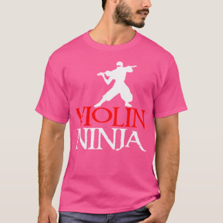 Camiseta Violin Ninja Violinista Fiddle Player Music Orche