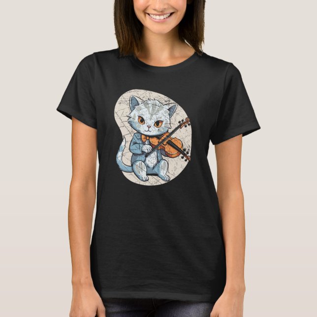 Camiseta Violin Player Violinist Orchestra Viola Instrument (Frente)