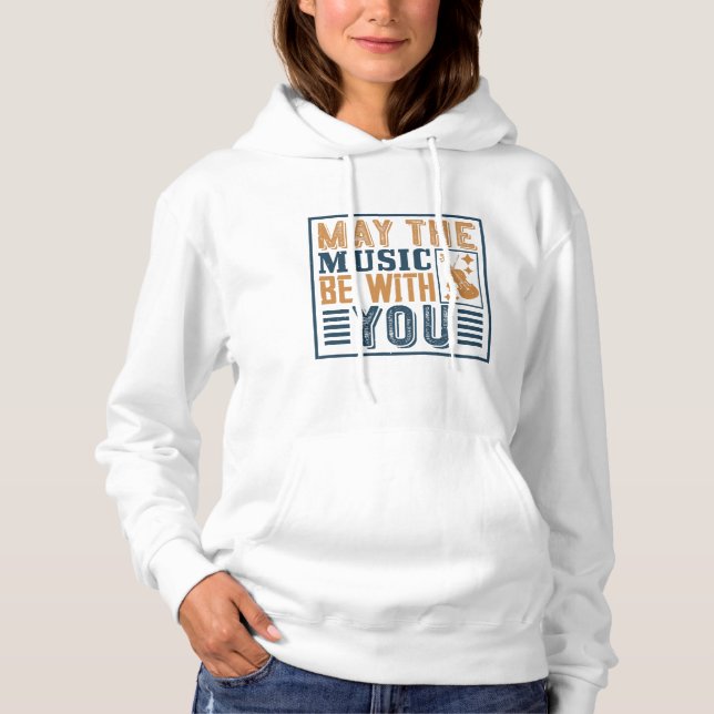 Camiseta Violin - Que A Música Esteja Com Você (Frente)