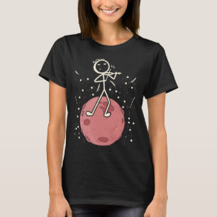 Camiseta Violin Stick Player In Planet Violin Music Violin