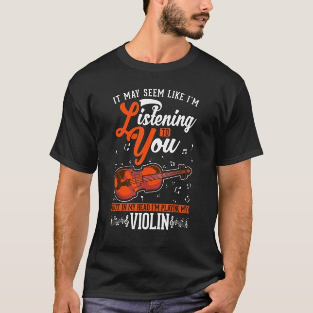 Camiseta Violin Violin Teacher Violinist 1 (Frente)