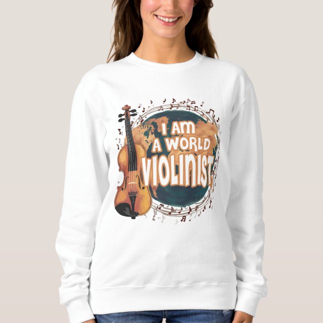 Camiseta violinist world (Frente)