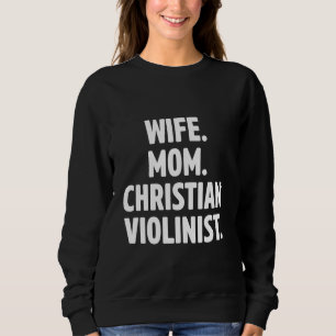 Camiseta Violinista cristão-violinista Culto da Igreja Viol