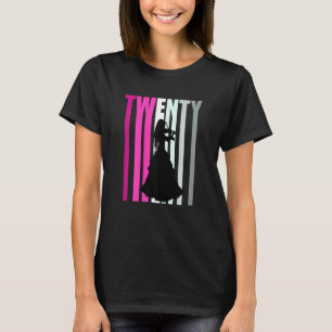 Camiseta Violinista de Aniversário do 20