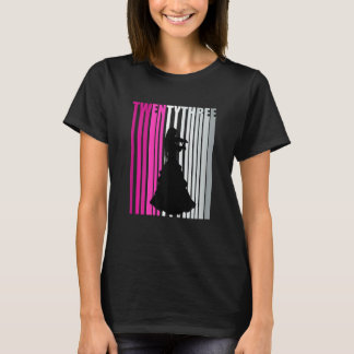 Camiseta Violinista de Aniversário do 23º Aniversário Violi