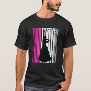 Camiseta Violinista de Aniversário do 37º Aniversário Violi