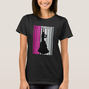 Camiseta Violinista de Aniversário do 38º Aniversário Violi