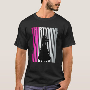 Camiseta Violinista de aniversário do 39º jogador violino