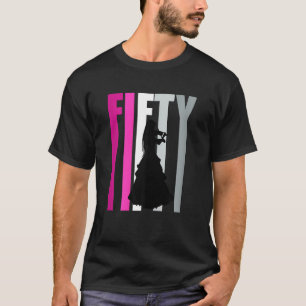 Camiseta Violinista de aniversário do 50º jogador violino
